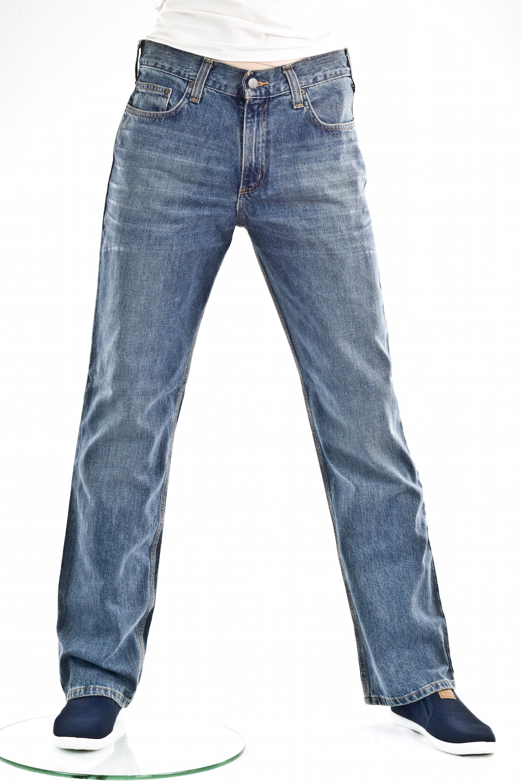 джинсы мужские Carhartt прямые широкие B320 Relax Straight Jean