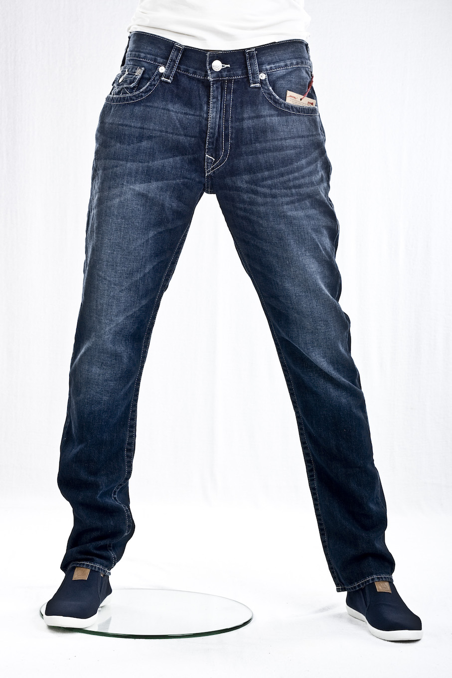 джинсы мужские True Religion свободные Skinny-straight flap nateral sn