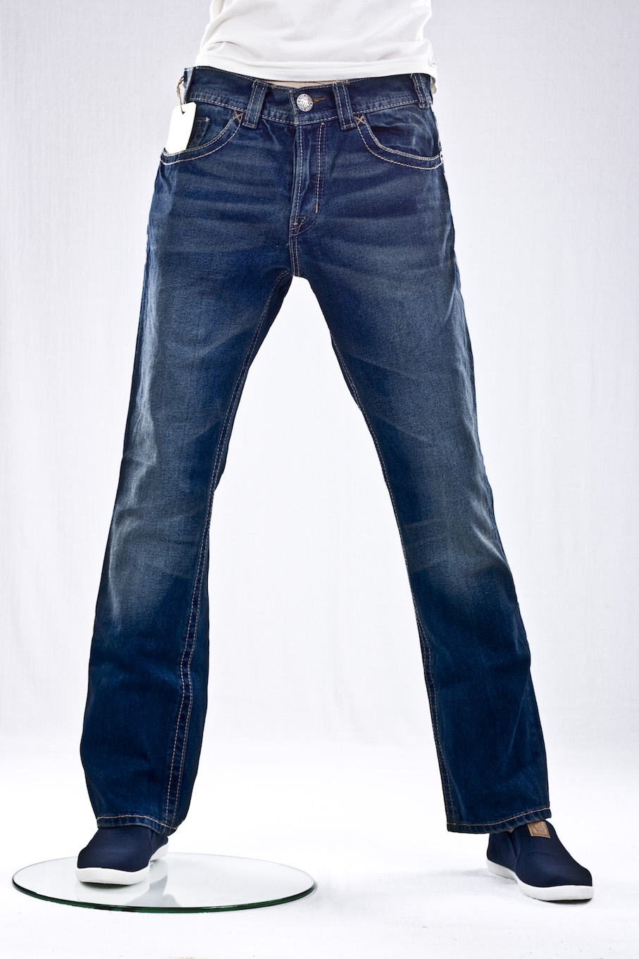 джинсы мужские MEK DENIM Прямые широкие straight Cody