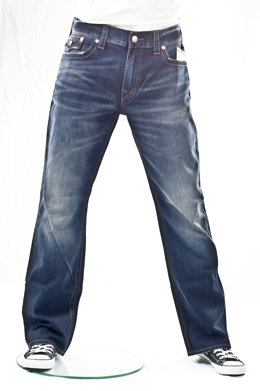джинсы мужские True Religion "широкие Прямые" straight flap sn