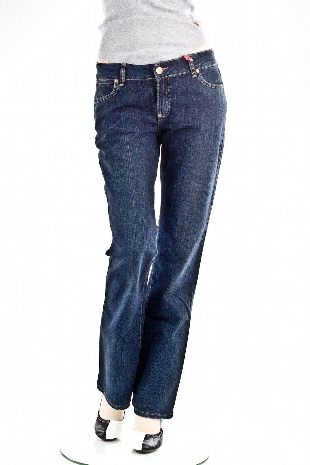 джинсы женские Wrangler "Релакс" PREMIUM PATCH LOW RISE