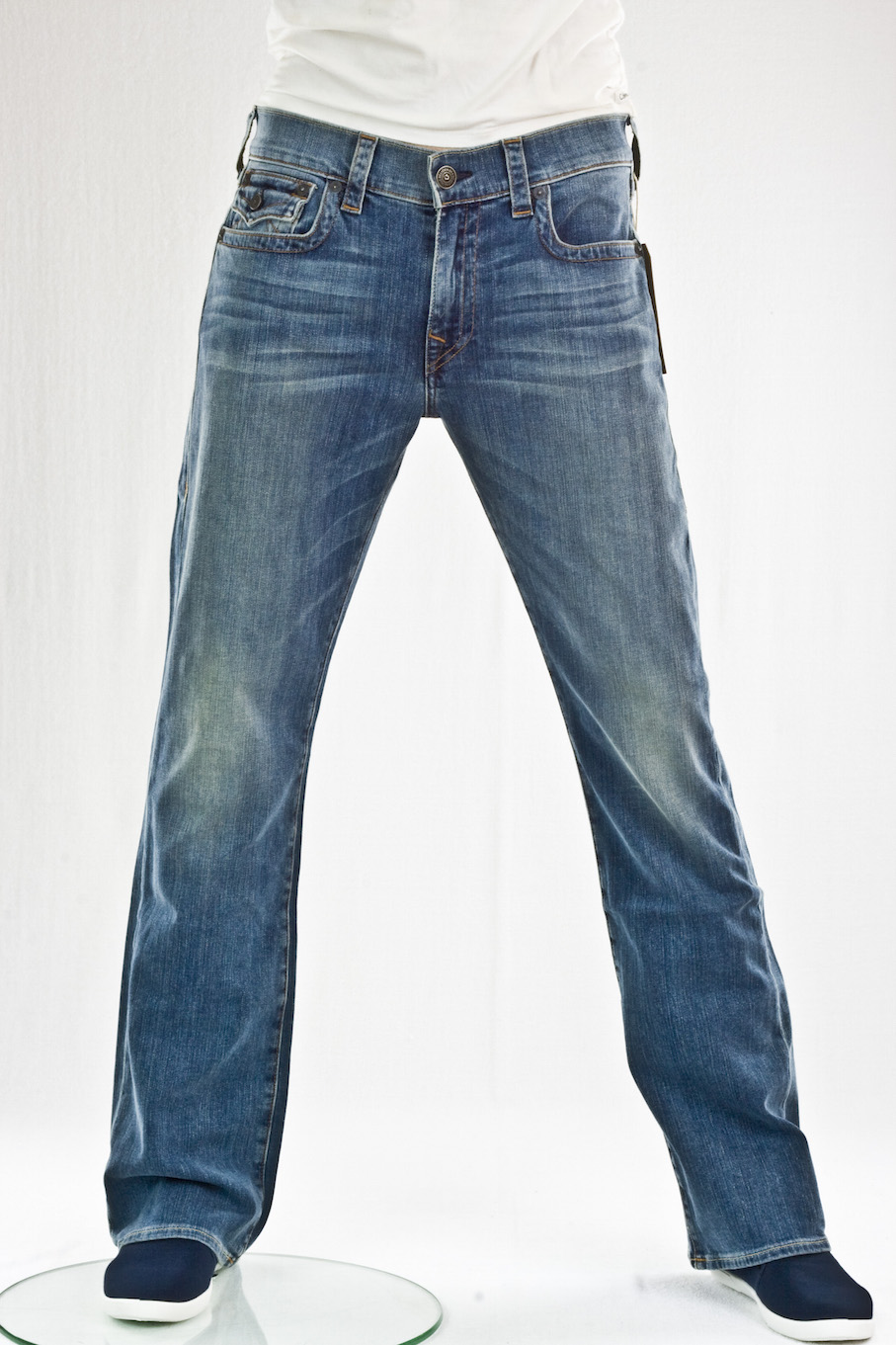 джинсы мужские True Religion широкие "Буткат" Billy wflap bootcut core